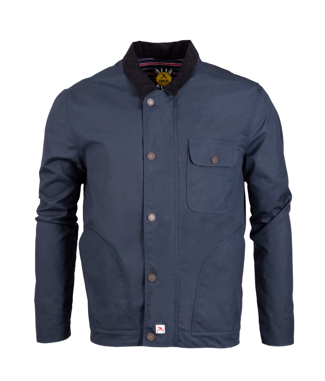 The Ranger 11 Wax Jacket in Navy Blue