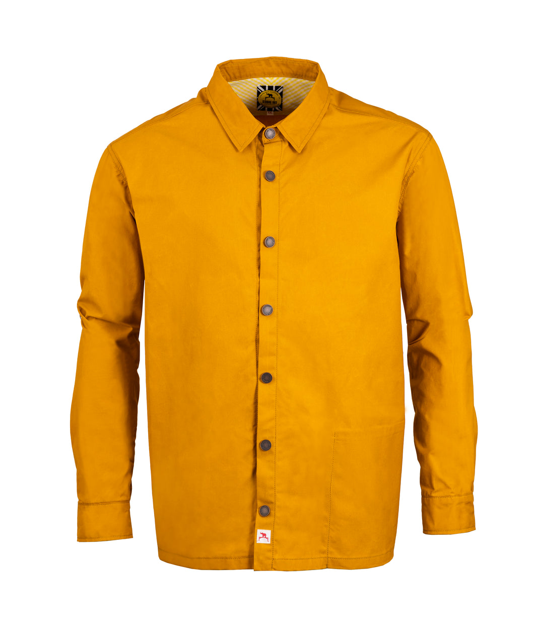 The Craftsman Overshirt in Yellow Tan