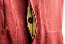 Load image into Gallery viewer, The Forrester Organic Red Overshirt
